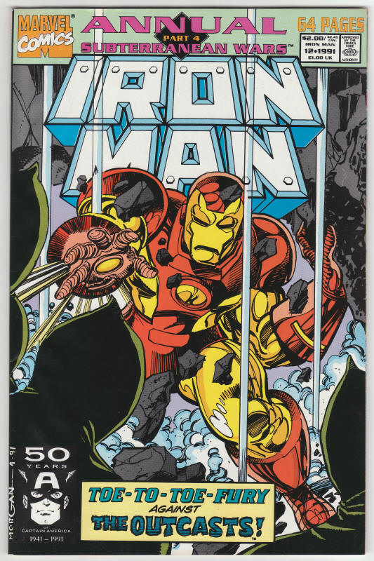Iron Man Annual #12 front cover