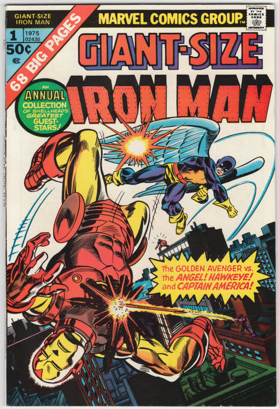 Giant Size Iron Man 1 front cover