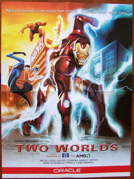 Iron Man Two Worlds Oracle Promo Poster