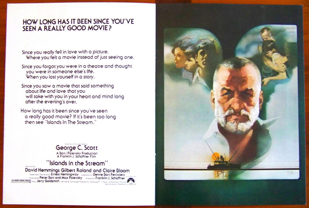 Islands In The Stream Promotional Card
