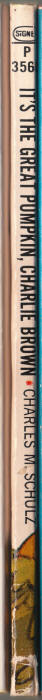 Its The Great Pumpkin Charlie Brown spine