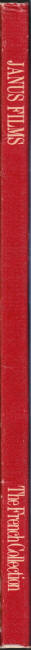 Janus Films The French Collection 1975 Catalogue spine