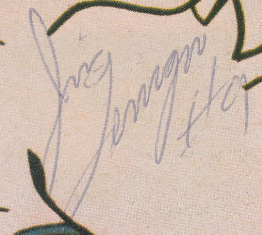 Jim Terrigno #9 Autograph