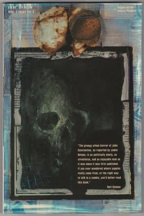 John Constantine Hellblazer Original Sins back cover