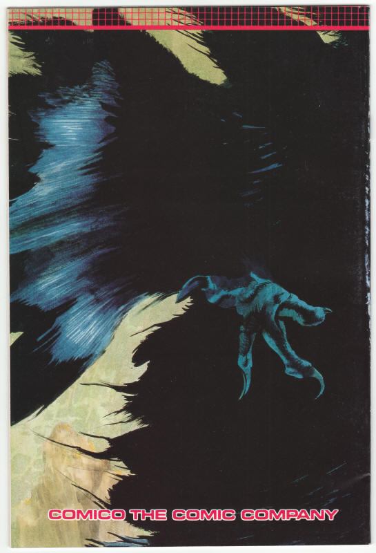 Jonny Quest Classics 1 back cover