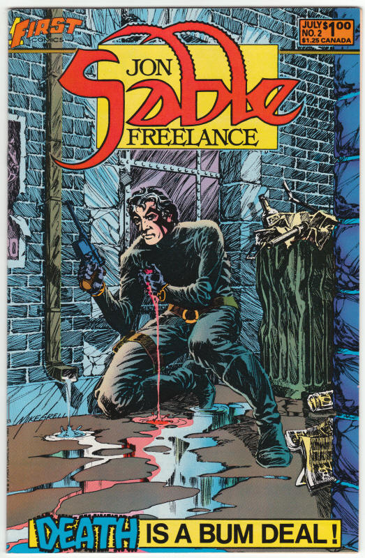 Jon Sable Freelance #2 front cover