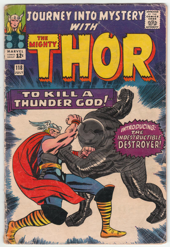 Journey Into Mystery #118 Thor front cover