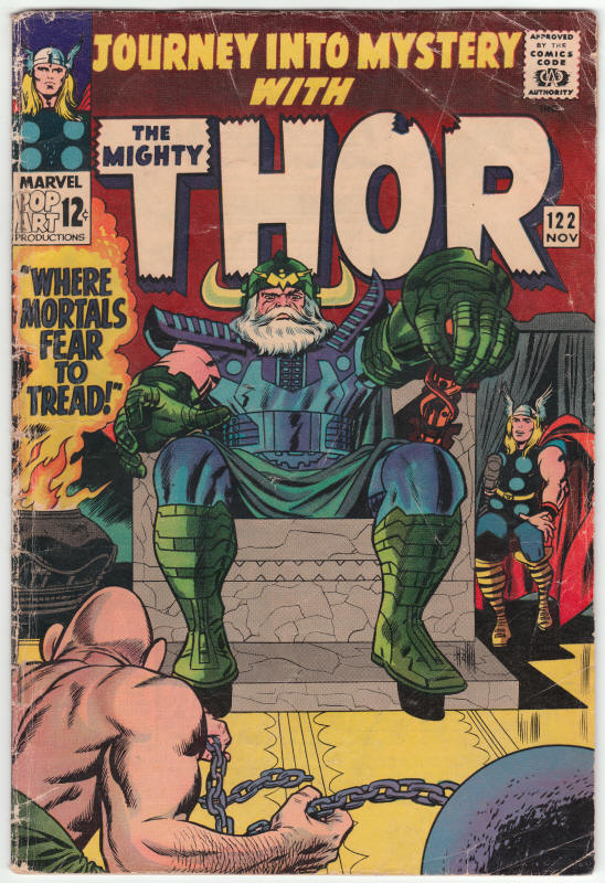 Journey Into Mystery #122 Thor front cover