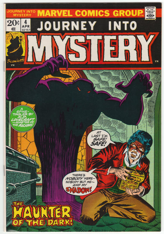 Journey Into Mystery #4 1972 Second Series front cover