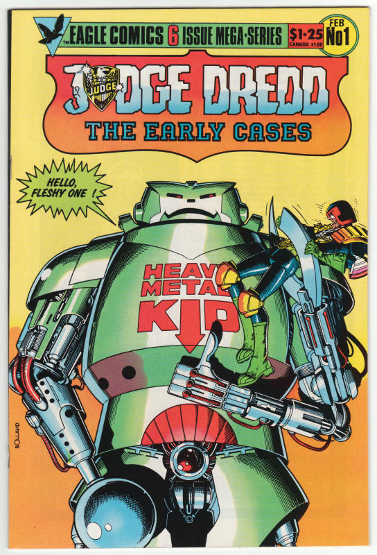 Judge Dredd The Early Cases #1