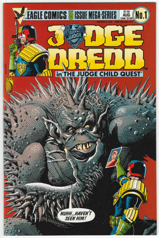Judge Dredd The Judge Child Quest #1