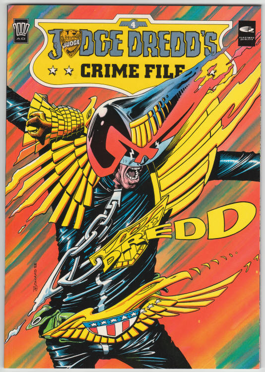 Judge Dredds Crime File Volume Four front cover