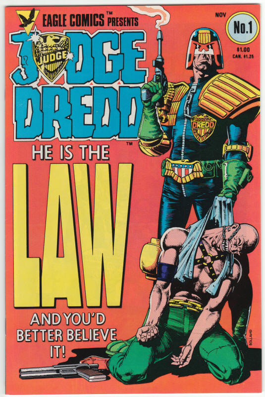 Judge Dredd #1 1983 front cover