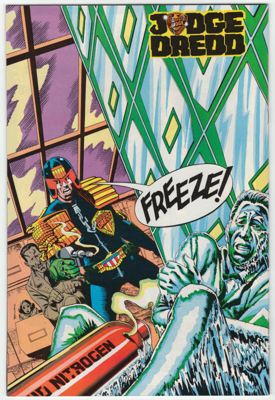 Judge Dredd #2 1983 back cover
