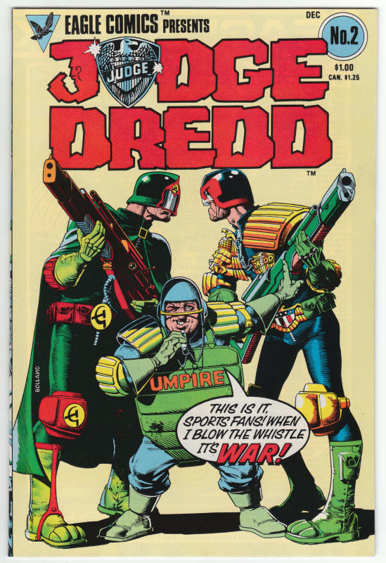 Judge Dredd #2 1983 front cover