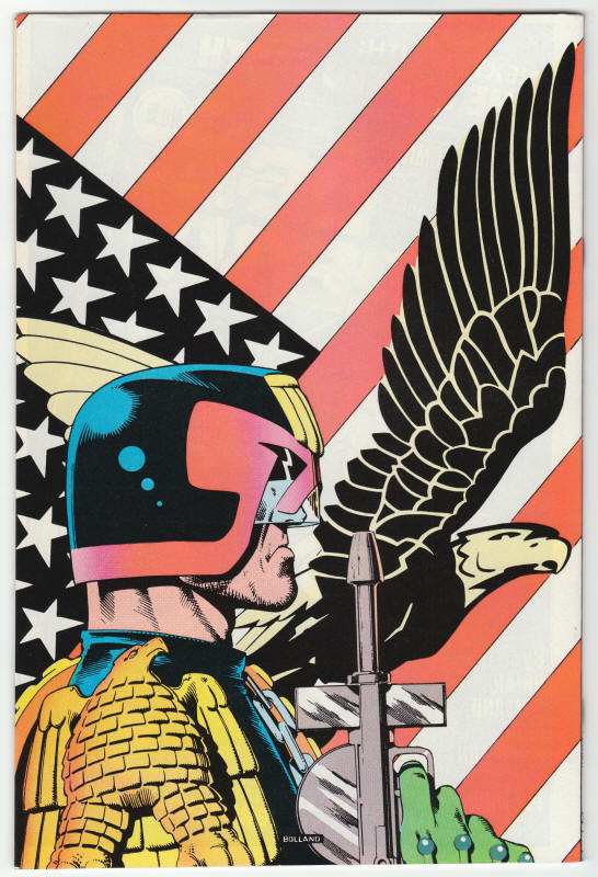 Judge Dredd #4 1983 back cover