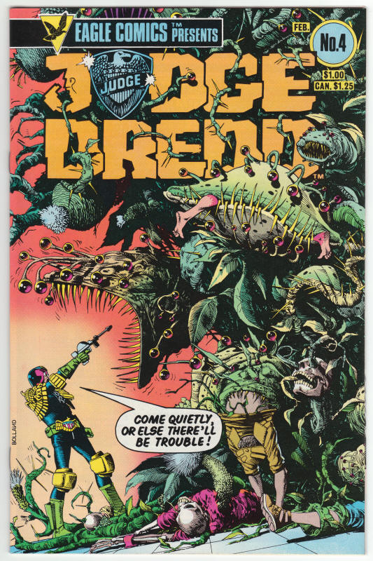 Judge Dredd #4 1983 front cover