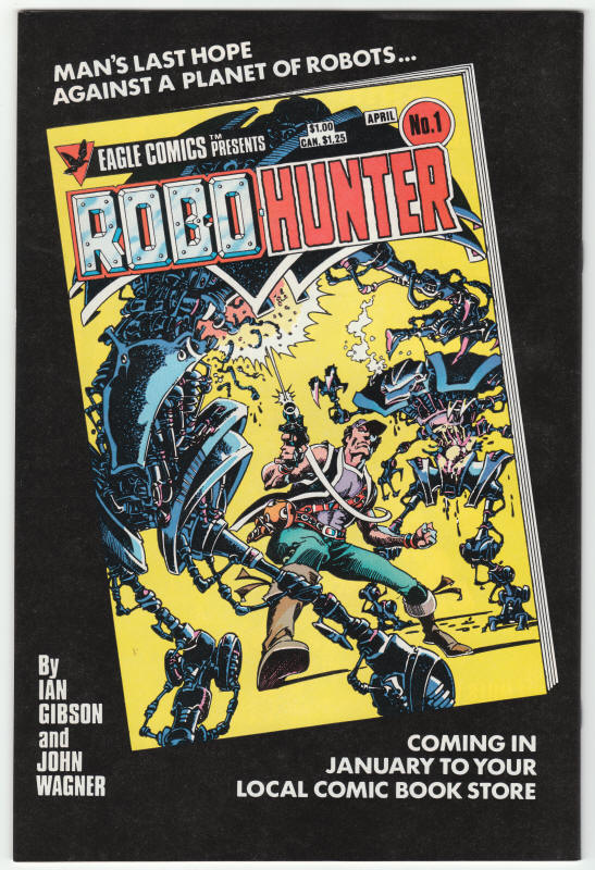 Judge Dredd #6 1983 back cover