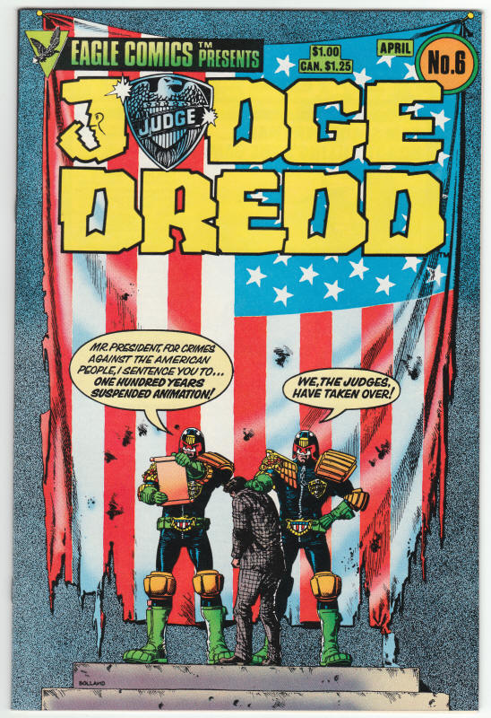 Judge Dredd #6 1983 front cover