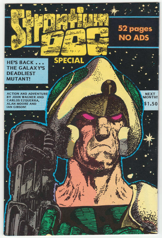 Judge Dredd Volume 2 #3 1986 back cover