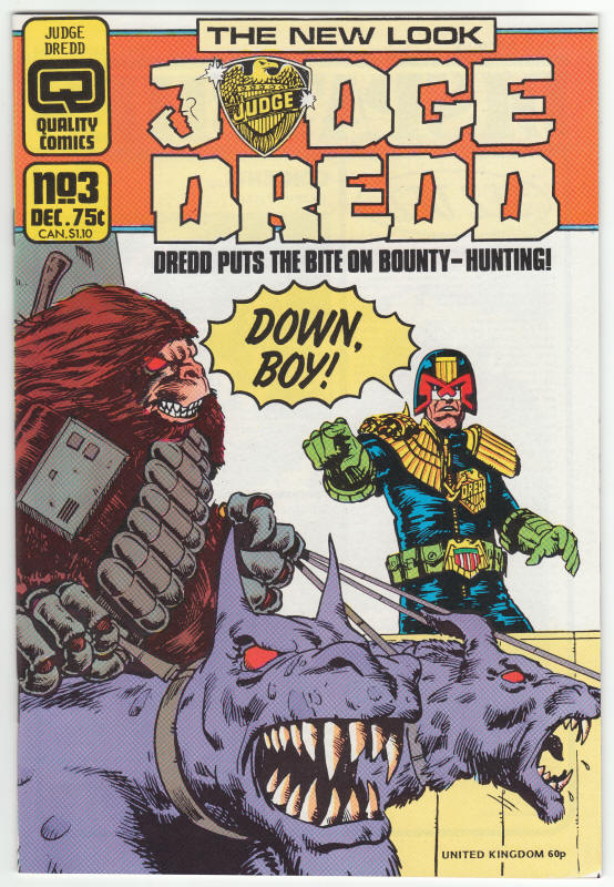 Judge Dredd Volume 2 #3 1986 front cover