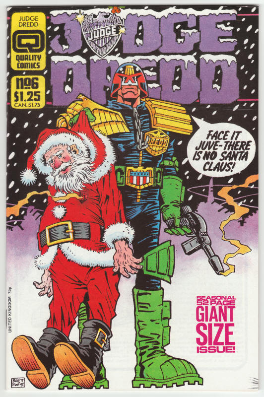 Judge Dredd Volume 2 #6 1986 front cover