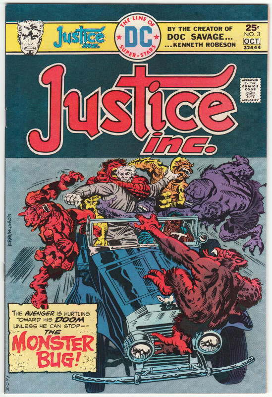 Justice Inc #3 front cover