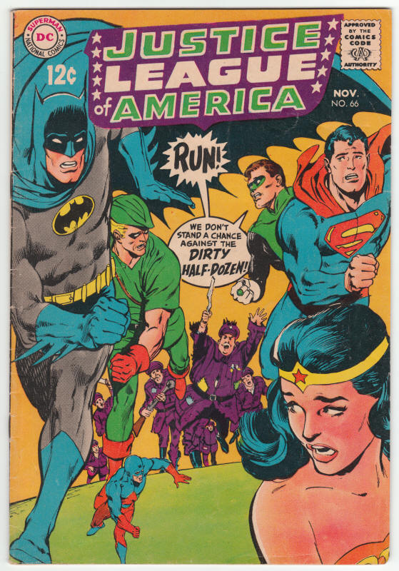 Justice League Of America #66 front cover