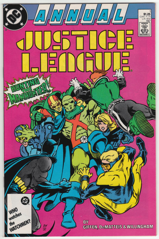 Justice League Annual #1 front cover