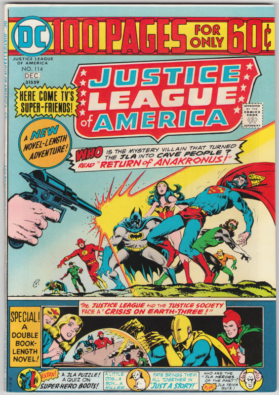 Justice League Of America #114 front cover