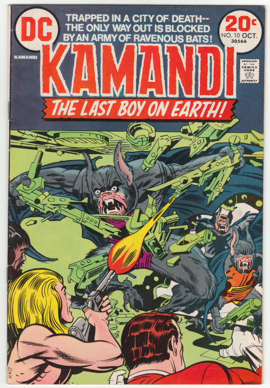 Kamandi #10 front cover