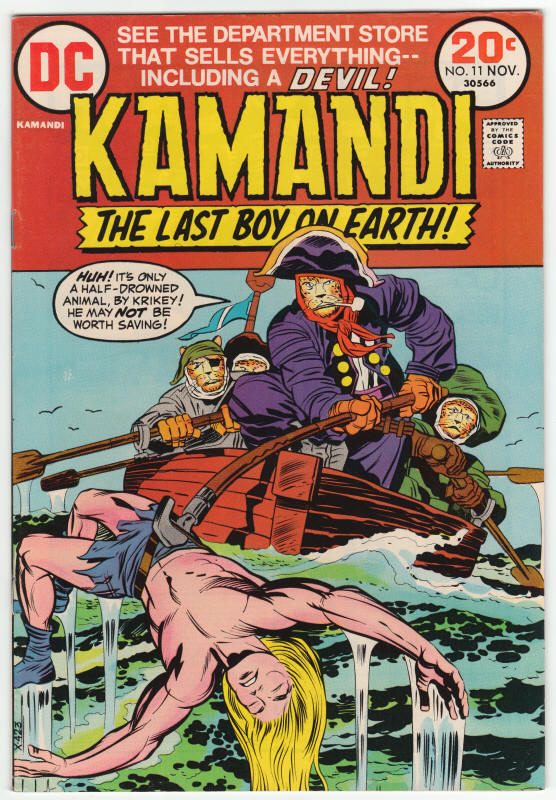 Kamandi #11 front cover