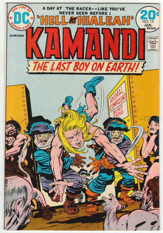 Kamandi #13 front cover