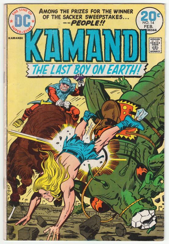 Kamandi #14 front cover