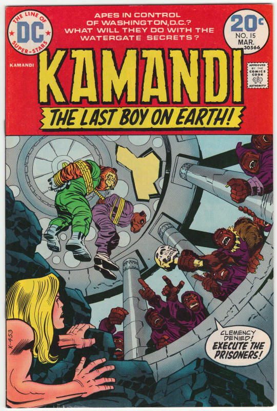 Kamandi #15 front cover
