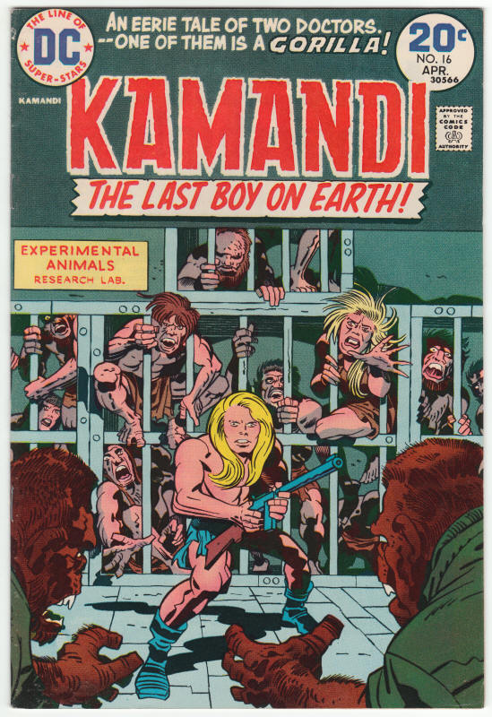 Kamandi #16 front cover