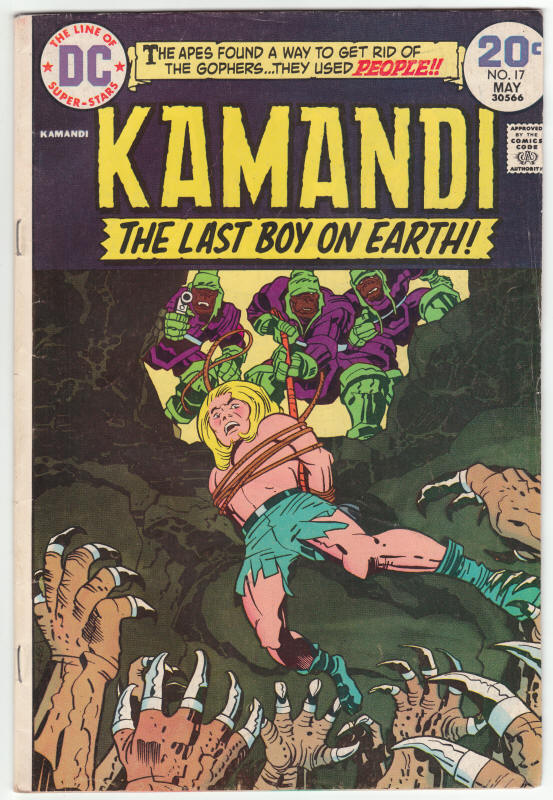 Kamandi #17 front cover
