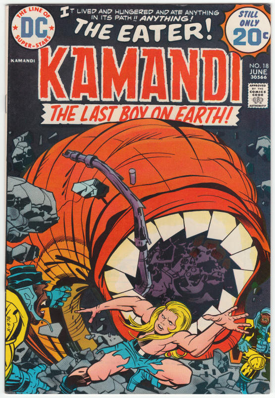 Kamandi #18 front cover