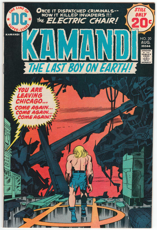 Kamandi #20 front cover