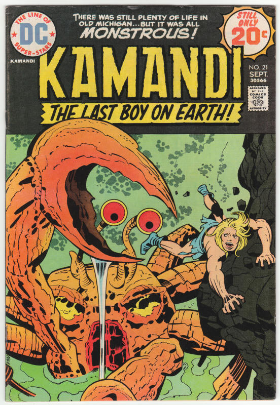 Kamandi #21 front cover