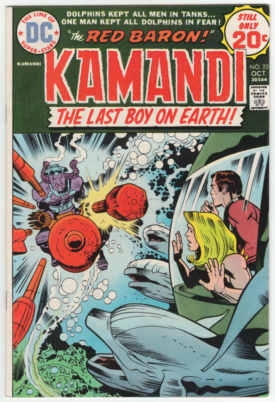 Kamandi #22 front cover