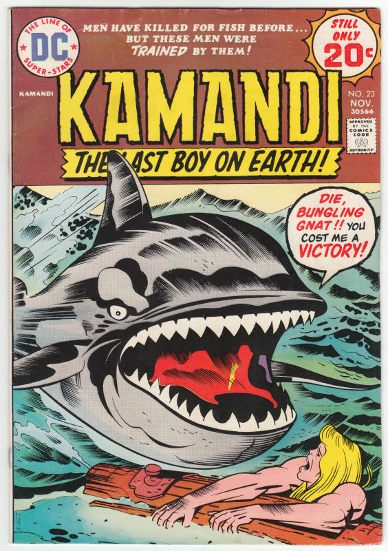 Kamandi #23 front cover