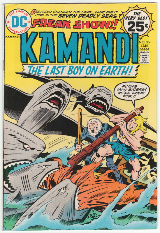 Kamandi #25 front cover