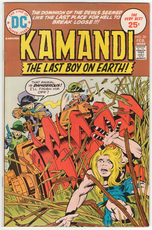 Kamandi #26 front cover