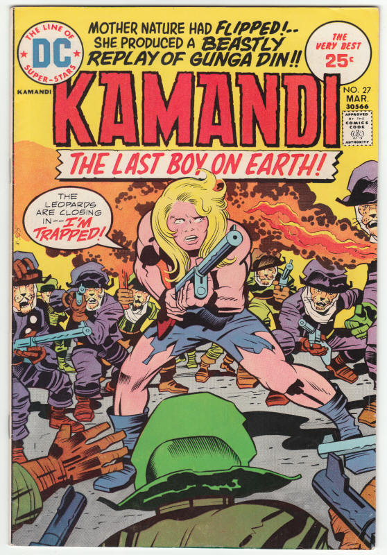 Kamandi #27 front cover