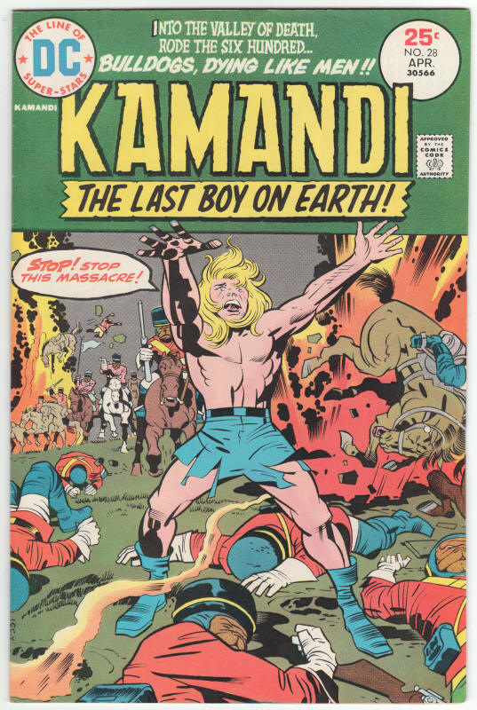 Kamandi #28 front cover