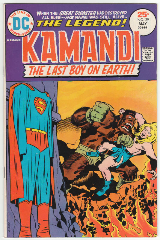 Kamandi #29 front cover