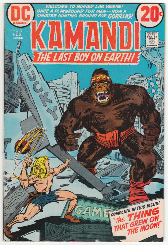 Kamandi #3 front cover