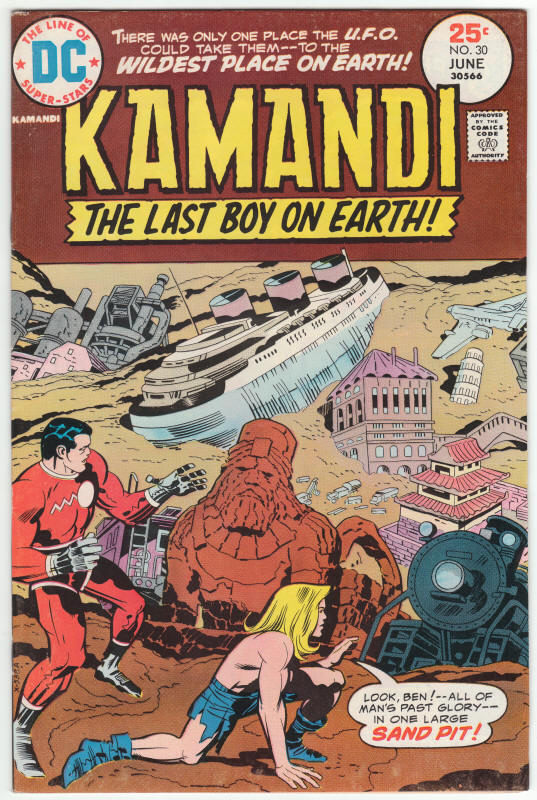 Kamandi #30 front cover