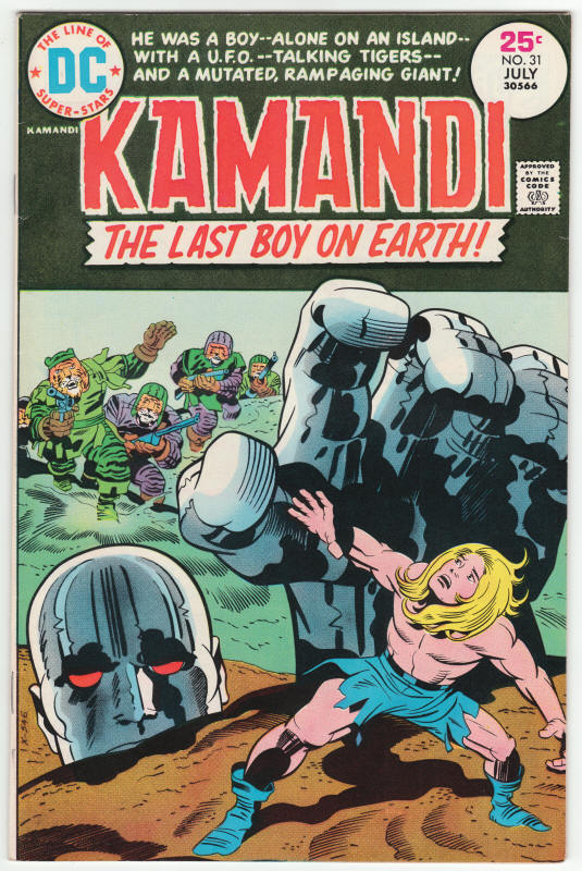 Kamandi #31 front cover